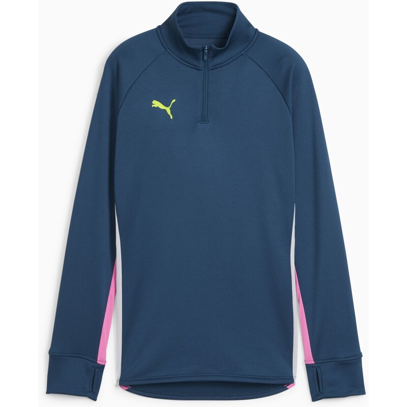 PUMA Športová mikina tmavomodrá / ružová / biela 67728931