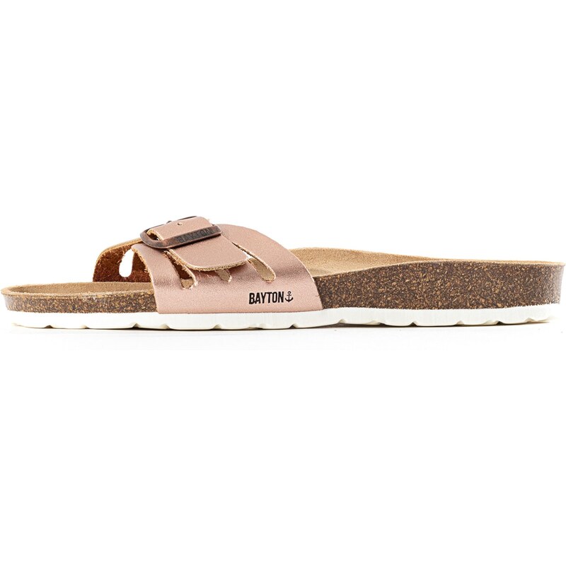 Bayton Šľapky Athena lososová / čierna 54302898