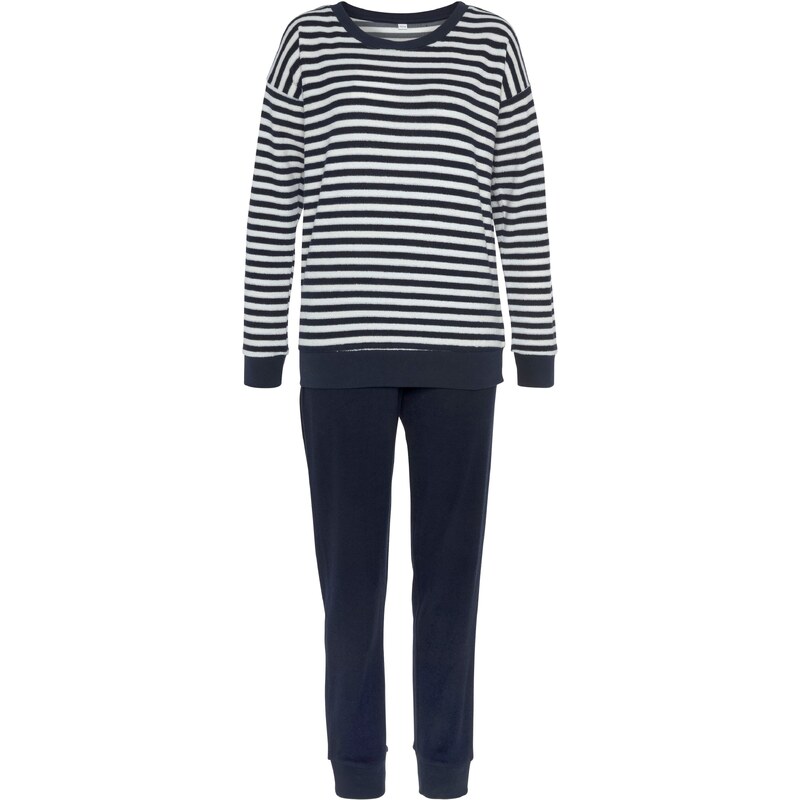 VIVANCE Pyžamo námornícka modrá / biela 54255220