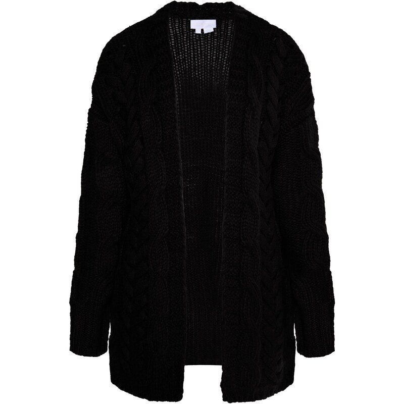 usha WHITE LABEL Kardigán Vanne čierna 54262842