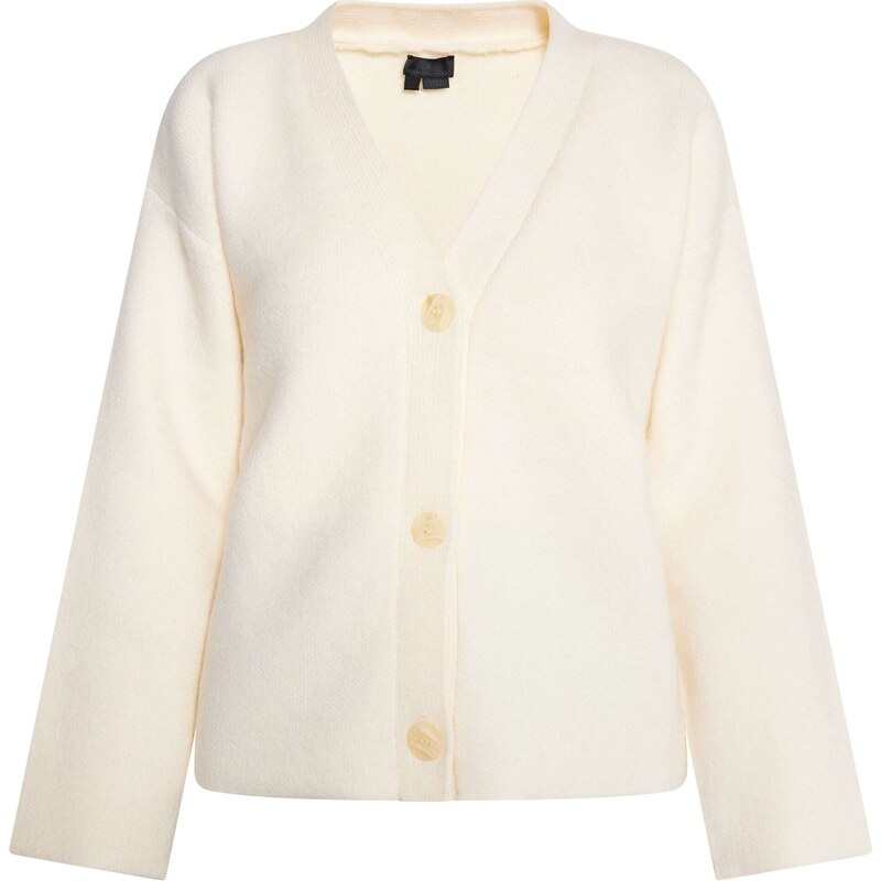 DreiMaster Klassik Kardigán Casnagie biela ako vlna 54261949