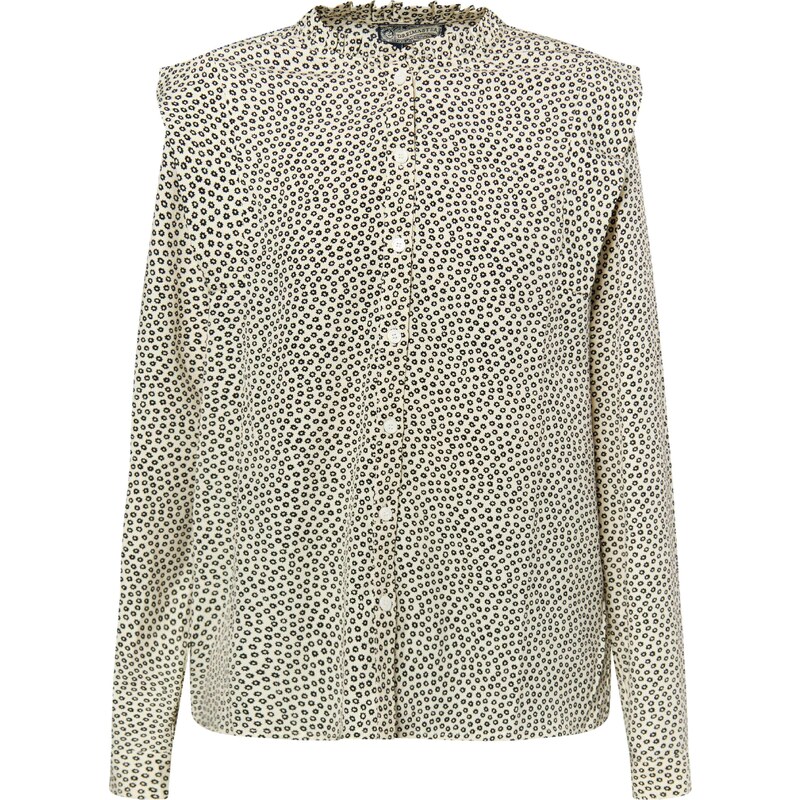 DreiMaster Vintage Blúzka Imane béžová / čierna 54262118