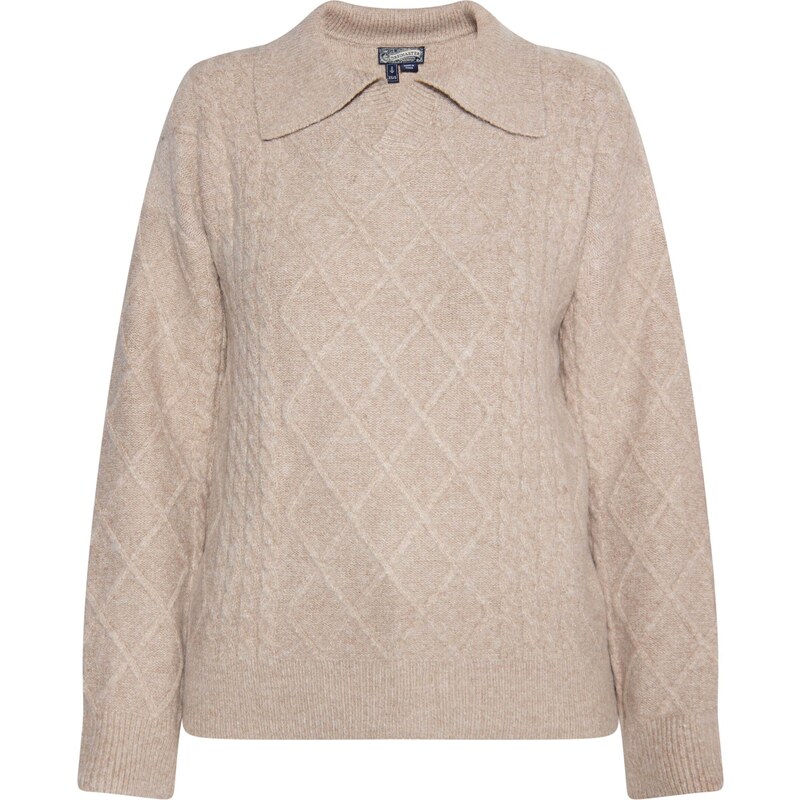 DreiMaster Vintage Sveter Incus béžová 54262089