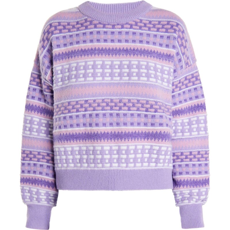 IZIA Sveter Eyota orgovánová / ružová / biela 54262150