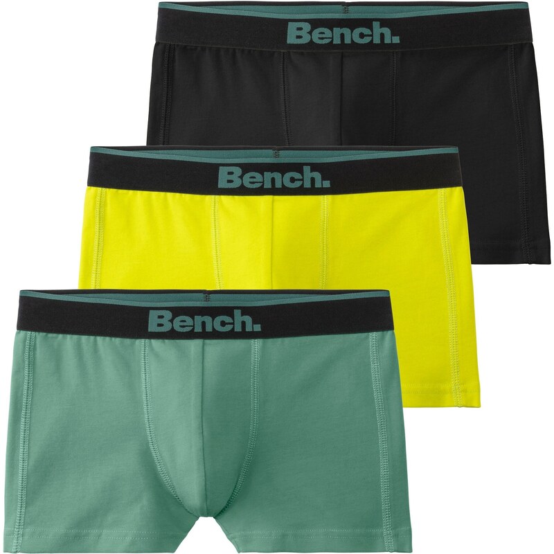 BENCH Nohavičky žltá / zelená / čierna 66706922