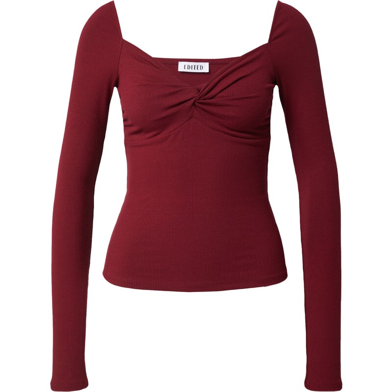 EDITED Tričko Loana burgundská 54264290