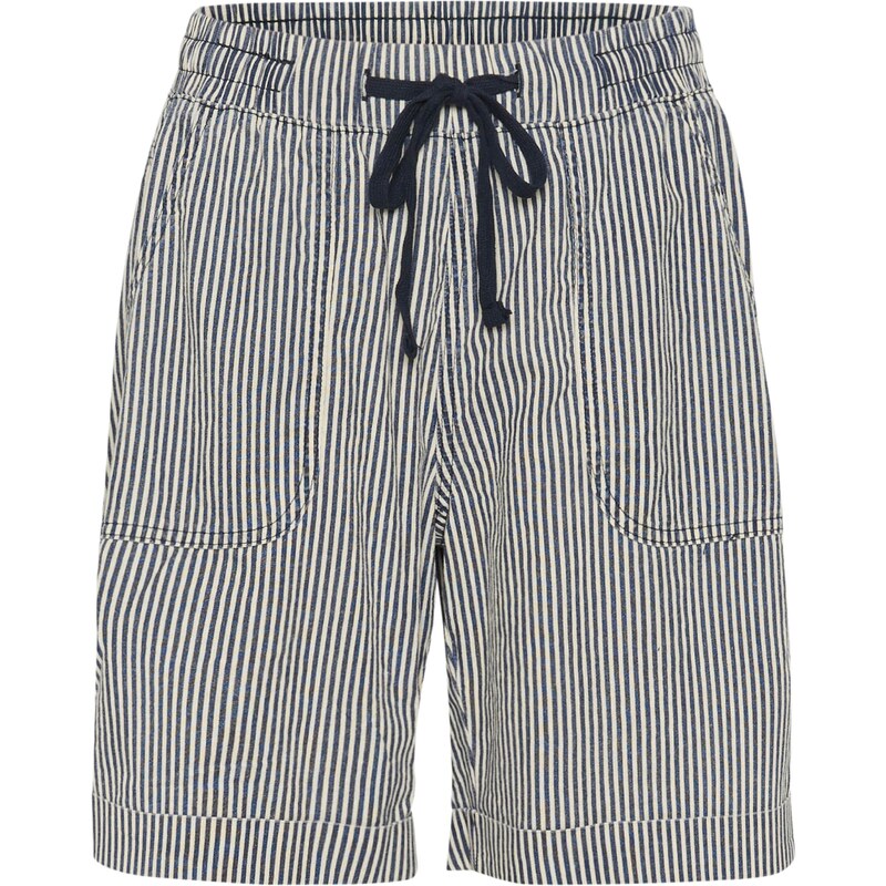 Kaffe Nohavice KAnaya tmavomodrá / biela 64201267