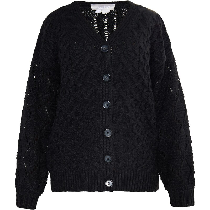 Usha Kardigán Lurea čierna 54263032