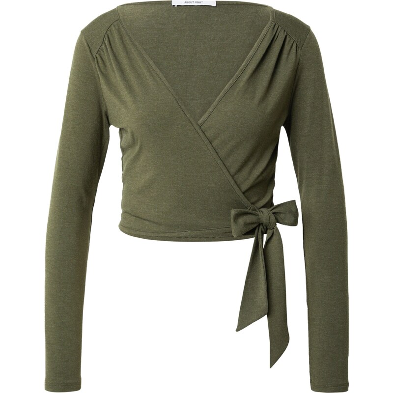 ABOUT YOU Tričko Talisha kaki 54262679