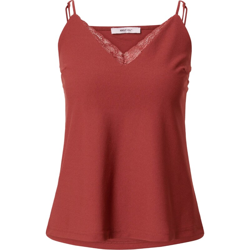 ABOUT YOU Top Mandy tmavohnedá 54262681