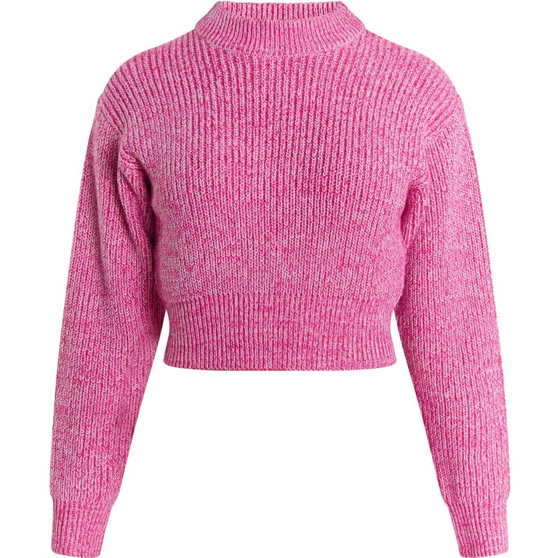 MYMO Sveter Biany s ružovými fľakmi 54263600