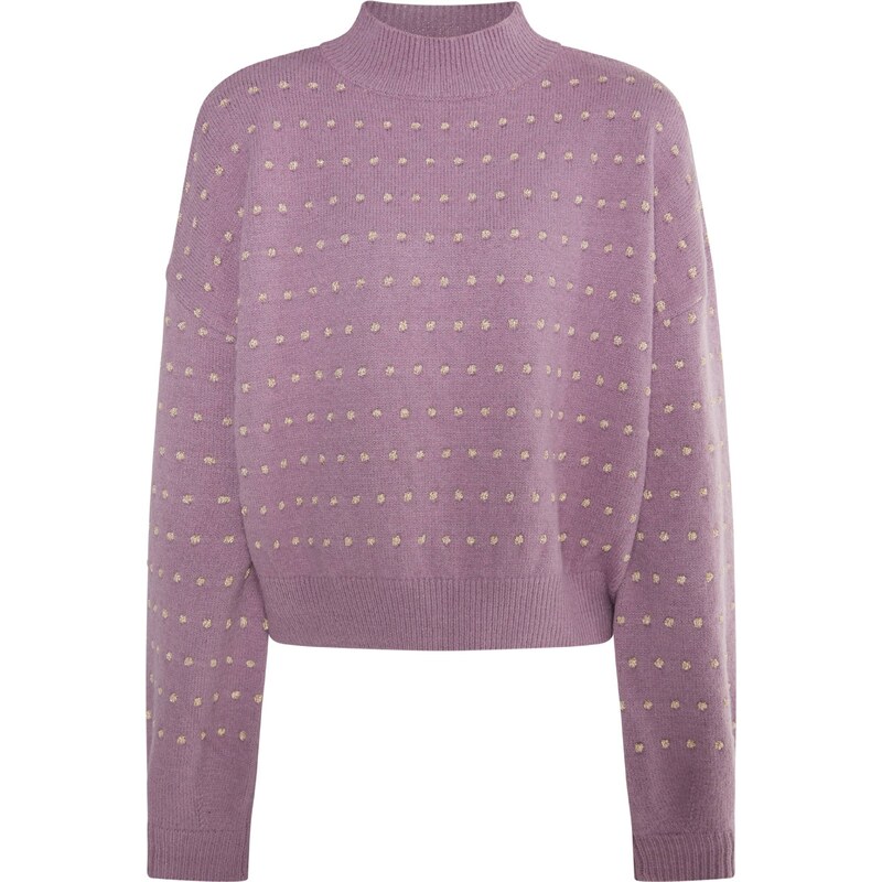 faina Sveter Imane zlatá / svetlofialová 54262896