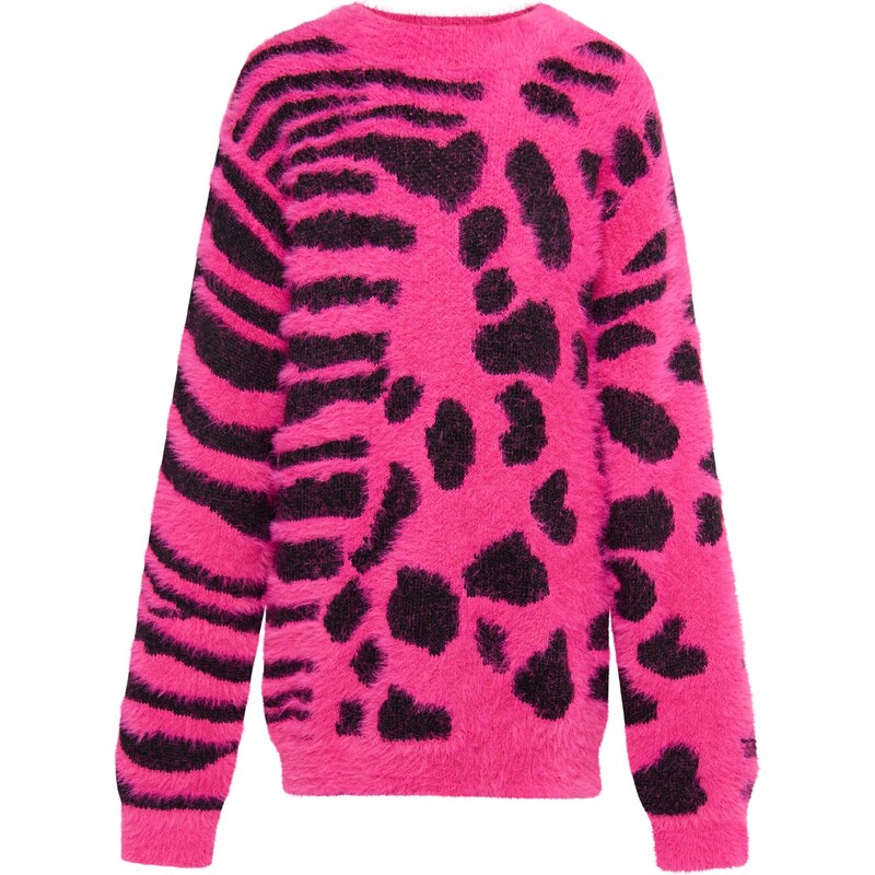 myMo KIDS Sveter Mimo ružová / čierna 54266959