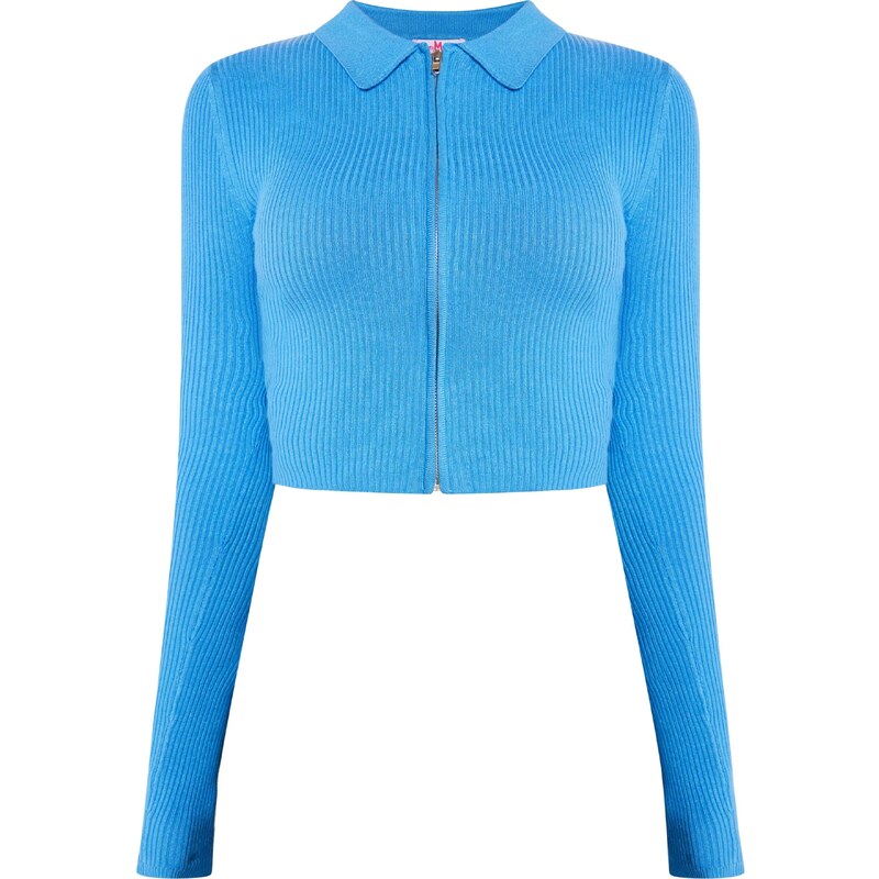 MYMO Kardigán Keepsudry nebesky modrá 54266944