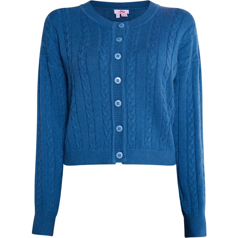 MYMO Kardigán Biany námornícka modrá 54267446