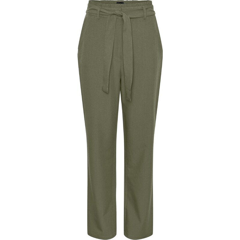 PIECES Nohavice Bosella kaki 57280108