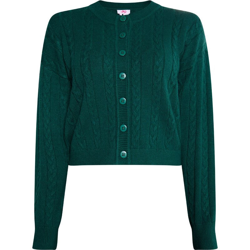 MYMO Kardigán Biany tmavozelená 54267841
