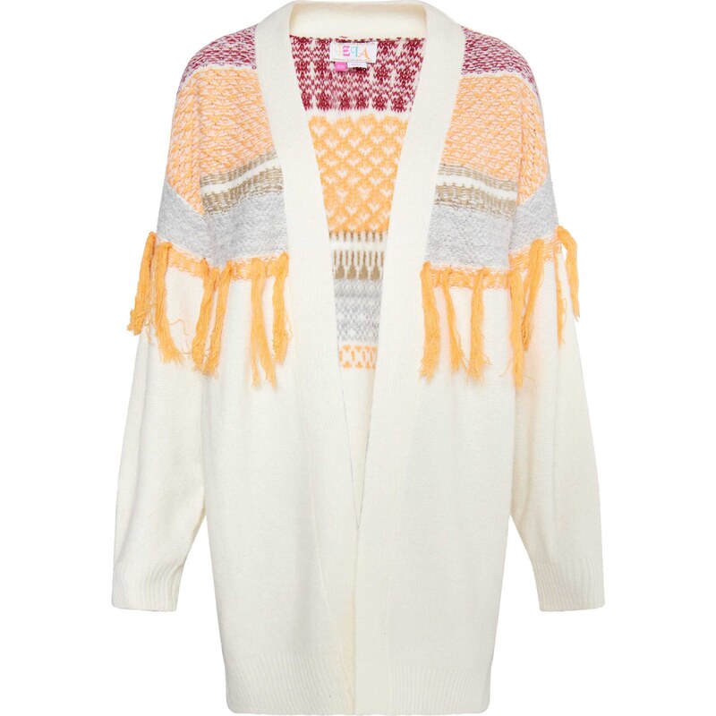 IZIA Kardigán Eyota pastelovo modrá / fialová / svetlooranžová / biela 54268421