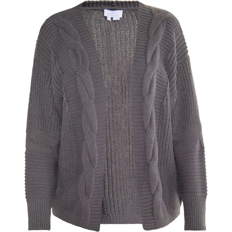 usha WHITE LABEL Kardigán Vanne tmavosivá 54268309