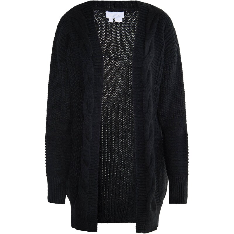 usha WHITE LABEL Kardigán Teylon čierna 54268336