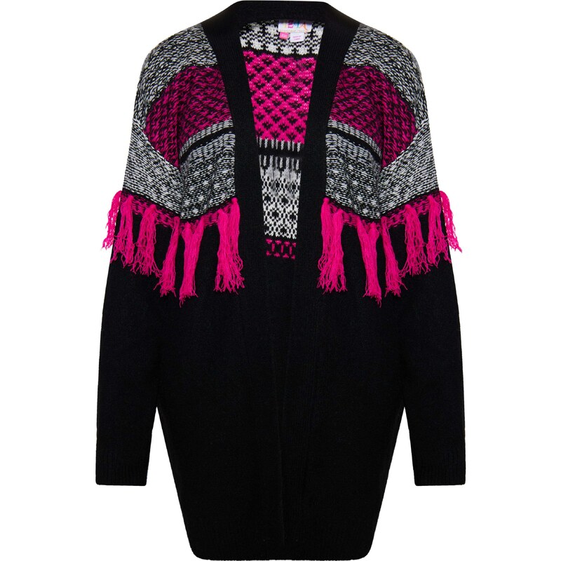 IZIA Kardigán Eyota ružová / čierna / biela 54268154