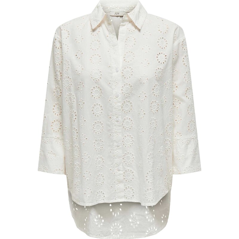 JDY Blúzka Tallie šedobiela 54310906