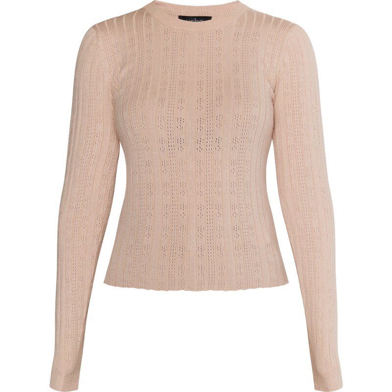 usha BLACK LABEL Sveter Nowles púdrová 54263709