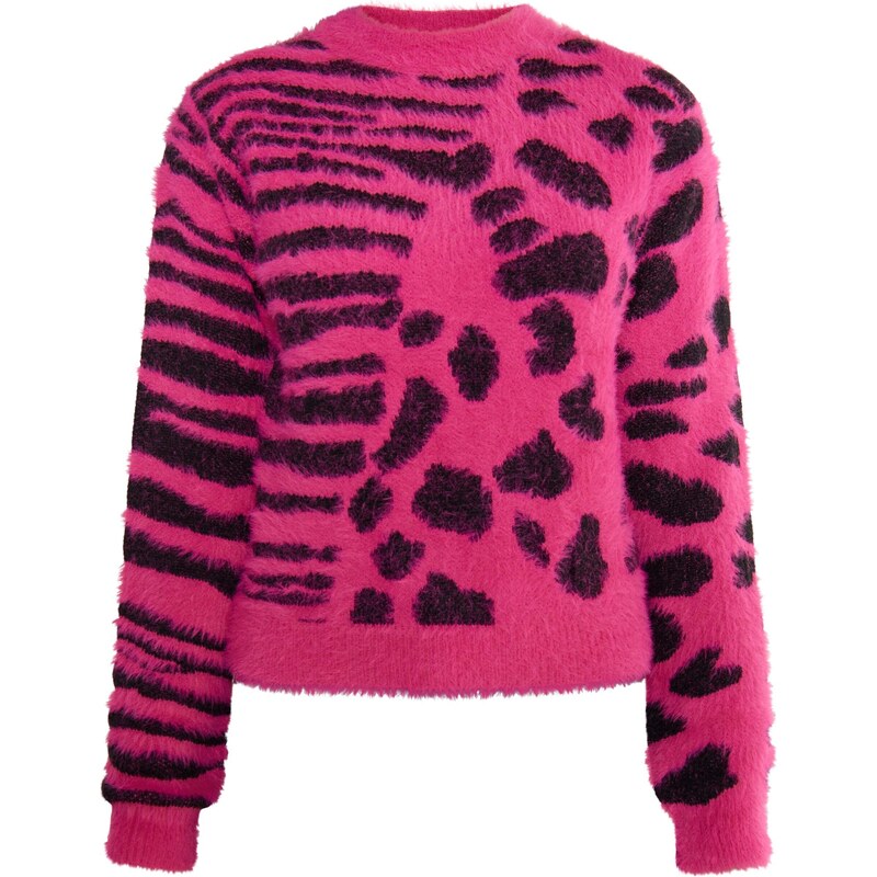 MYMO Sveter Keepsudry ružová / čierna 54266989