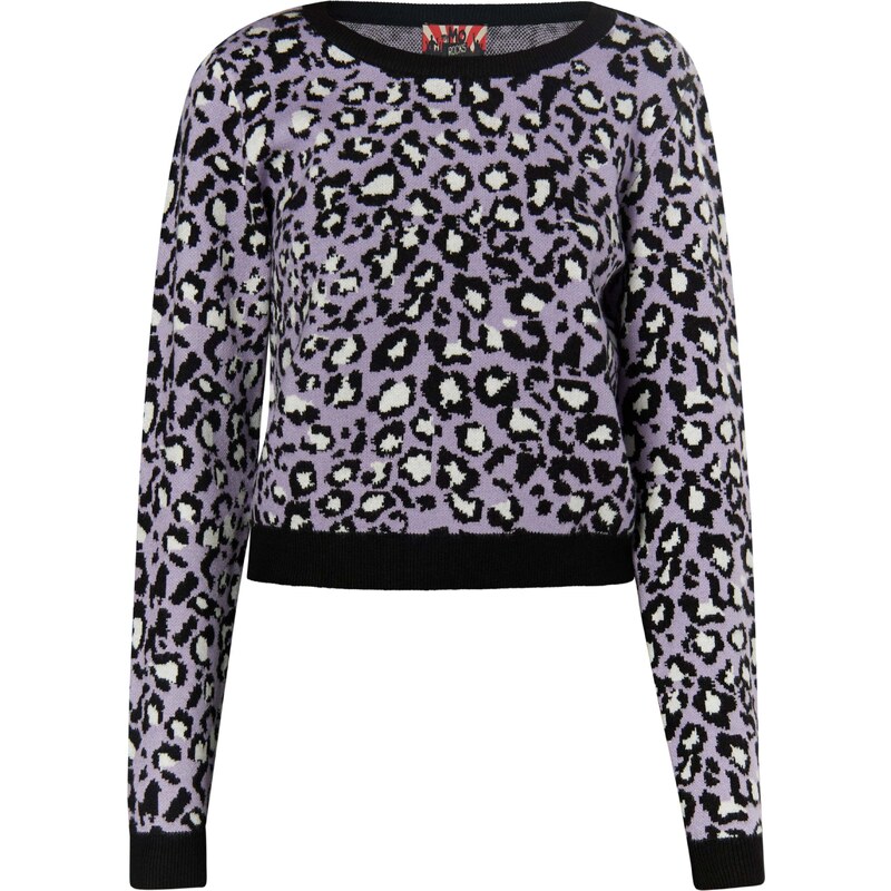 myMo ROCKS Sveter Ucy tyrkysová / fialová 54266967