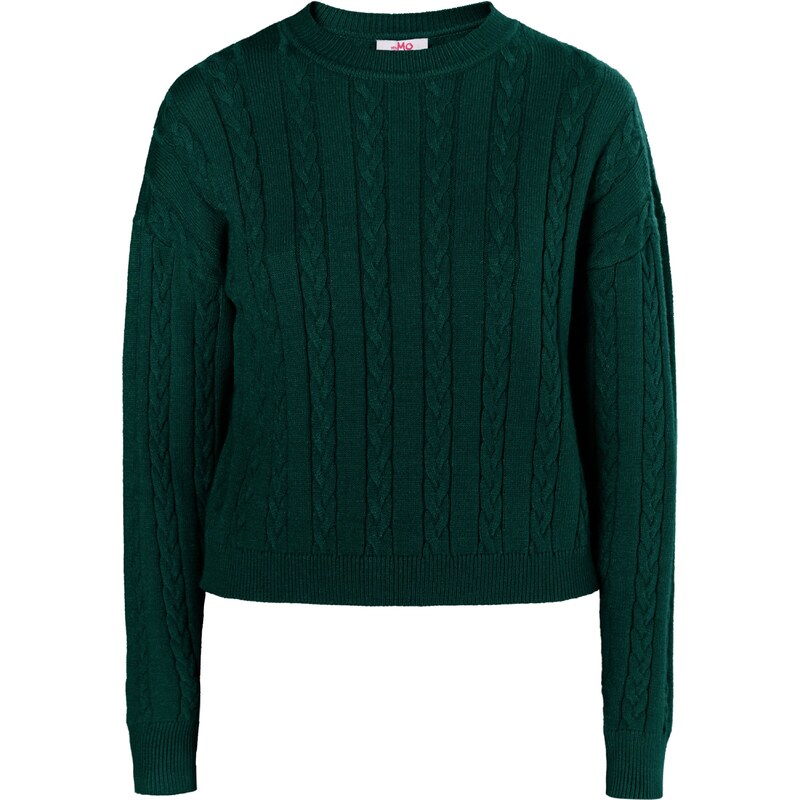 MYMO Sveter Biany tmavozelená 54267448
