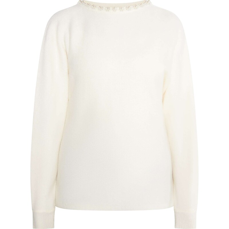 Usha Sveter Sivene prírodná biela 54268300