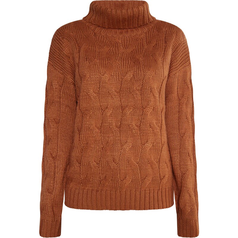 MYMO Sveter Biany karamelová 54270004