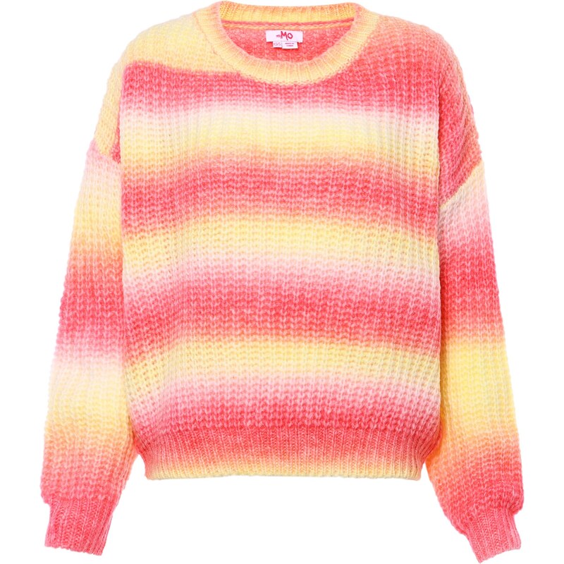 MYMO Sveter žltá / melónová / biela 54270211
