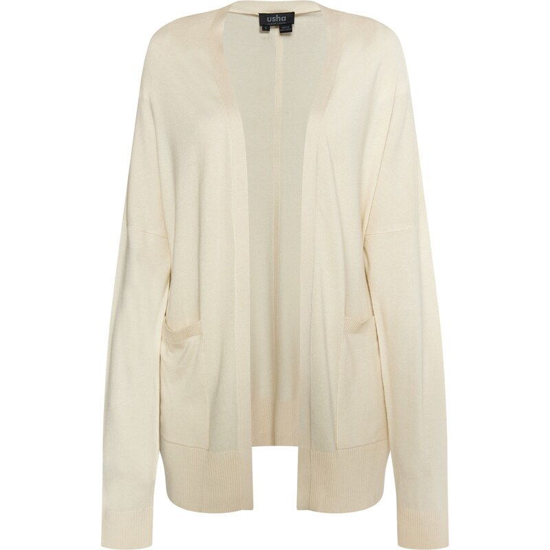 usha BLACK LABEL Kardigán Nowles krémová 54270825