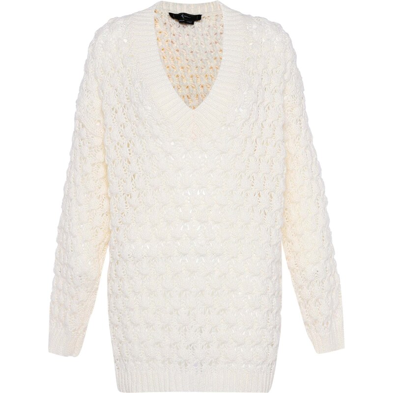 faina Sveter biela ako vlna 54265169