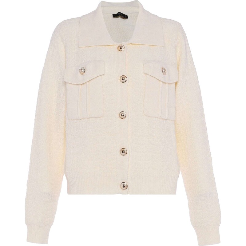 faina Kardigán biela ako vlna 54265354