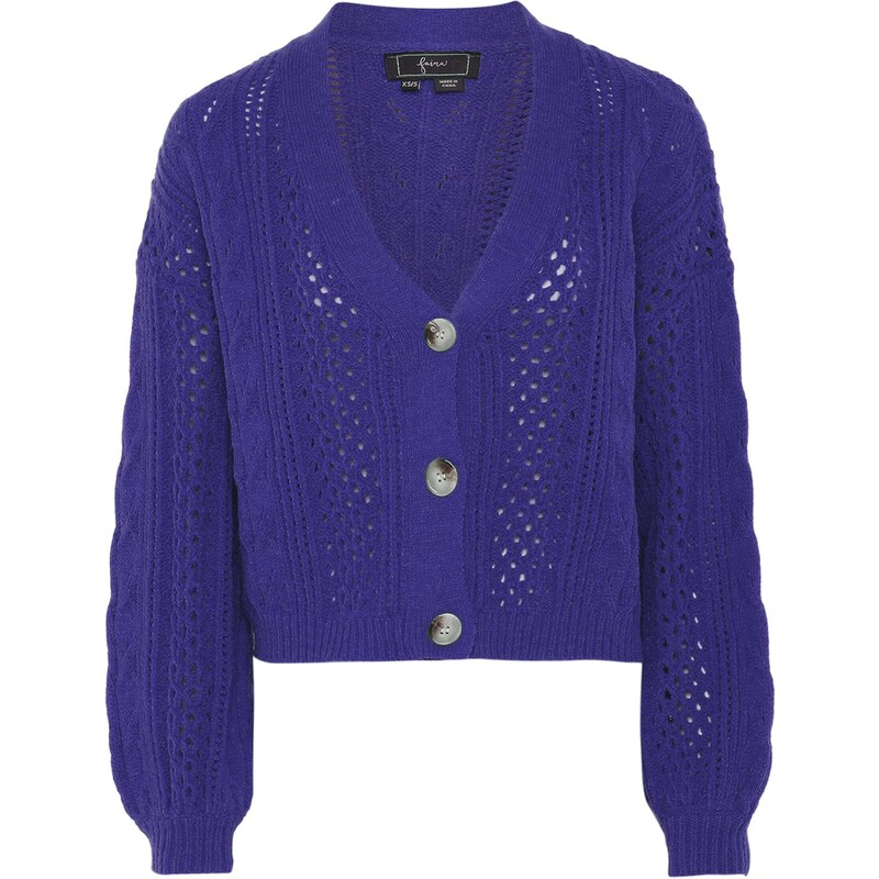 faina Kardigán modrá 54265288