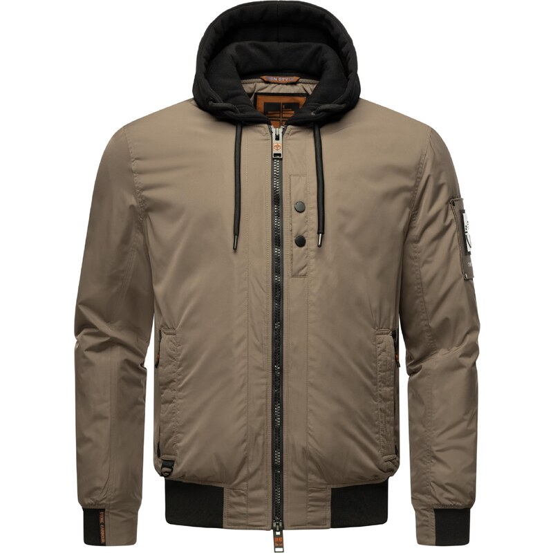 STONE HARBOUR Prechodná bunda Hoobo hnedá 54313722