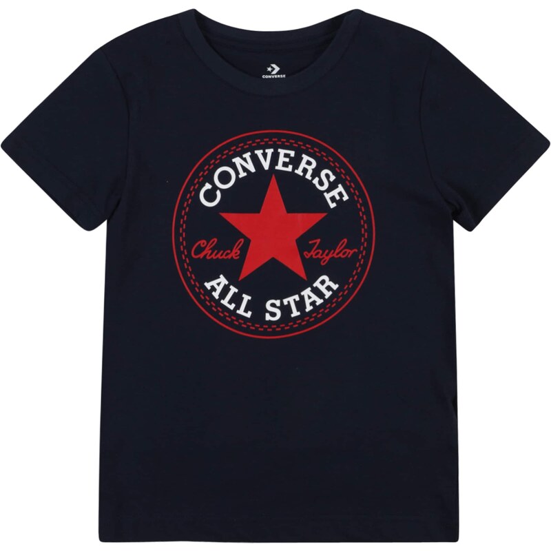 CONVERSE Tričko tmavomodrá / červená / biela 54273980