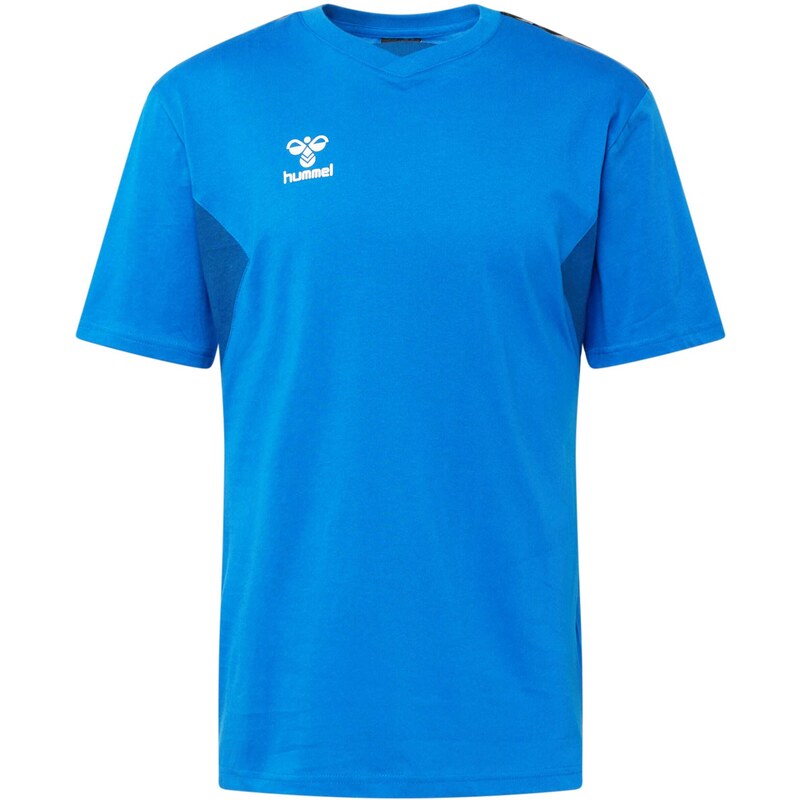 Hummel Funkčné tričko Authentic azúrová / čierna / biela 54970726