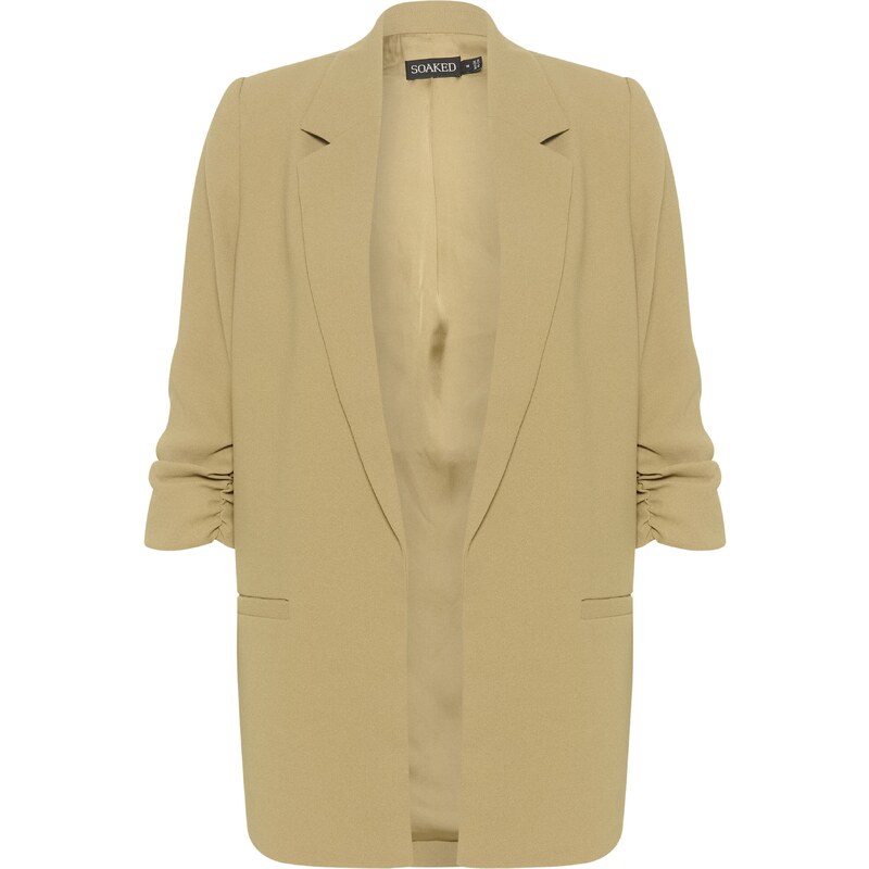 SOAKED IN LUXURY Blejzer Shirley piesková 54274367