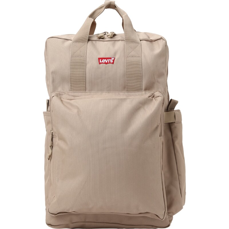 LEVIS Batoh Levis Large L-Pack Backpack sivobéžová 53419679