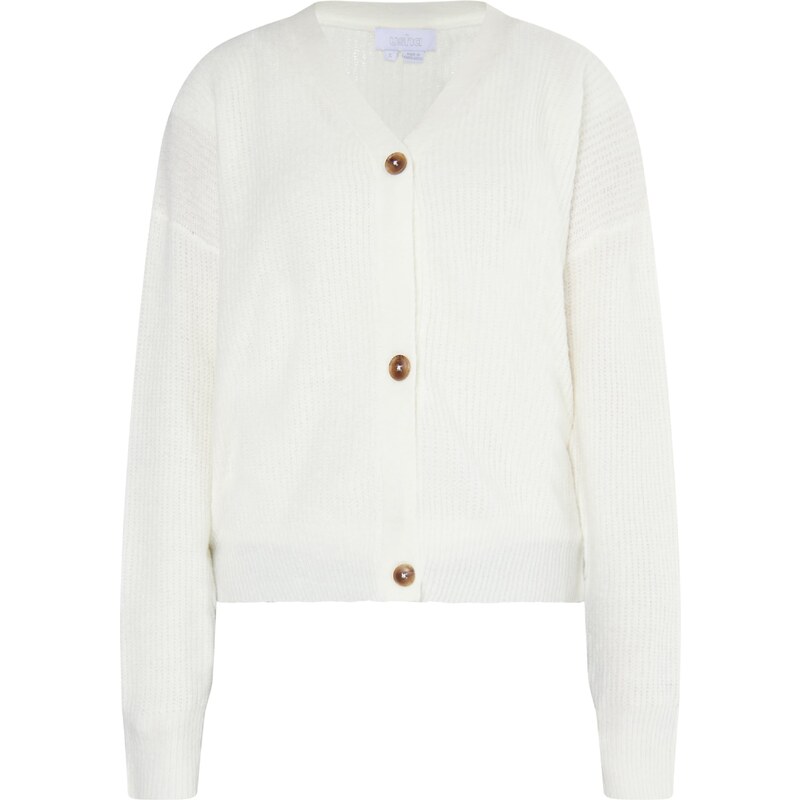 usha WHITE LABEL Kardigán Pryam biela 54279204