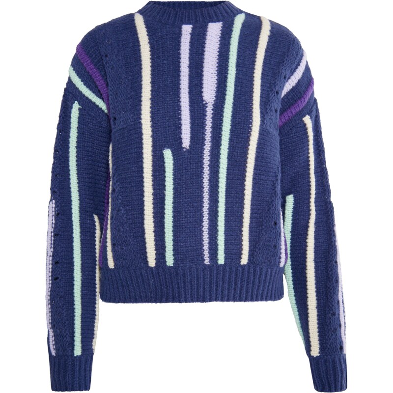 IZIA Sveter Hoona svetlobéžová / svetlomodrá / tmavomodrá / 54267534