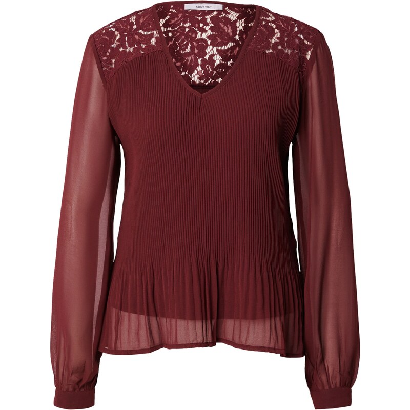 ABOUT YOU Blúzka Celia bordová 54268617