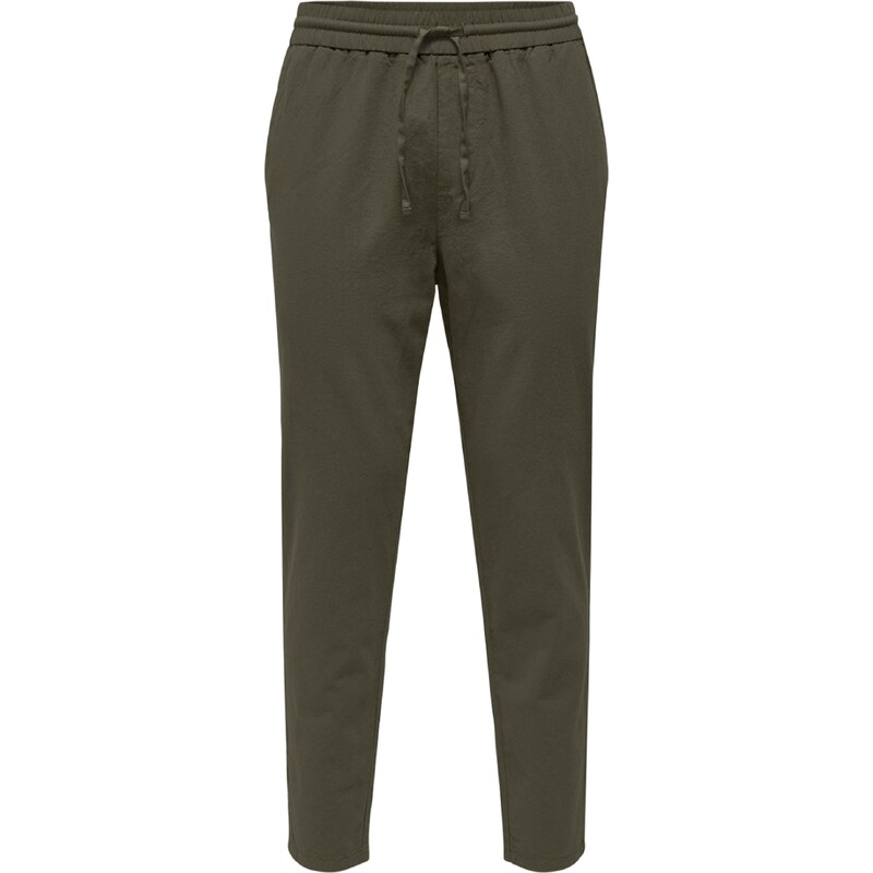 Only & Sons Nohavice ONSLinus olivová 54320810