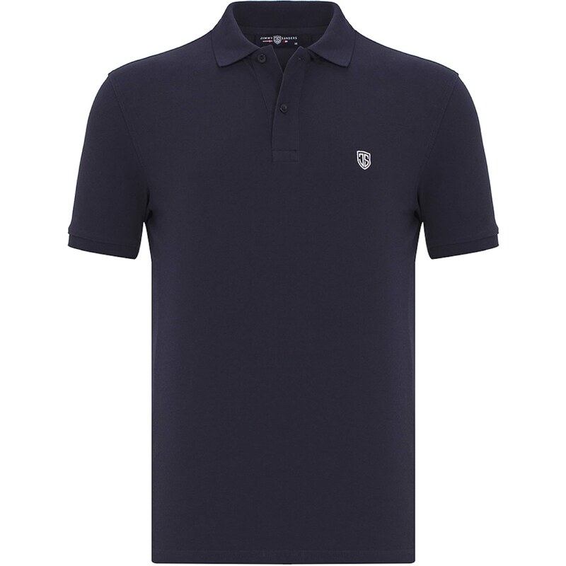 Jimmy Sanders Tričko námornícka modrá / biela 63145419