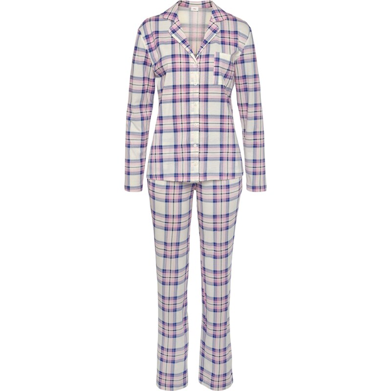 s.Oliver Pyžamo modrá / sivá / ružová / čierna 54284412