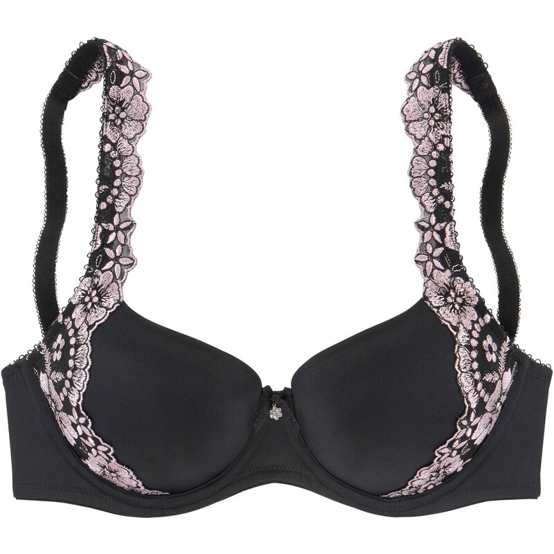 LASCANA Podprsenka Wanda pastelovo ružová / čierna 54269966