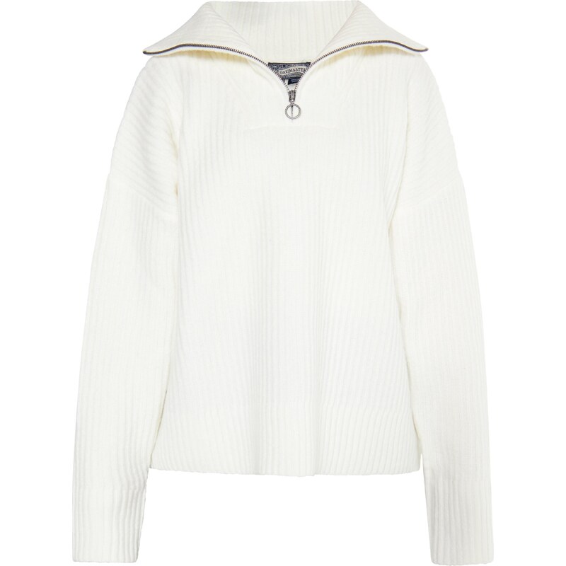 DreiMaster Vintage Sveter Incus biela ako vlna 54270041